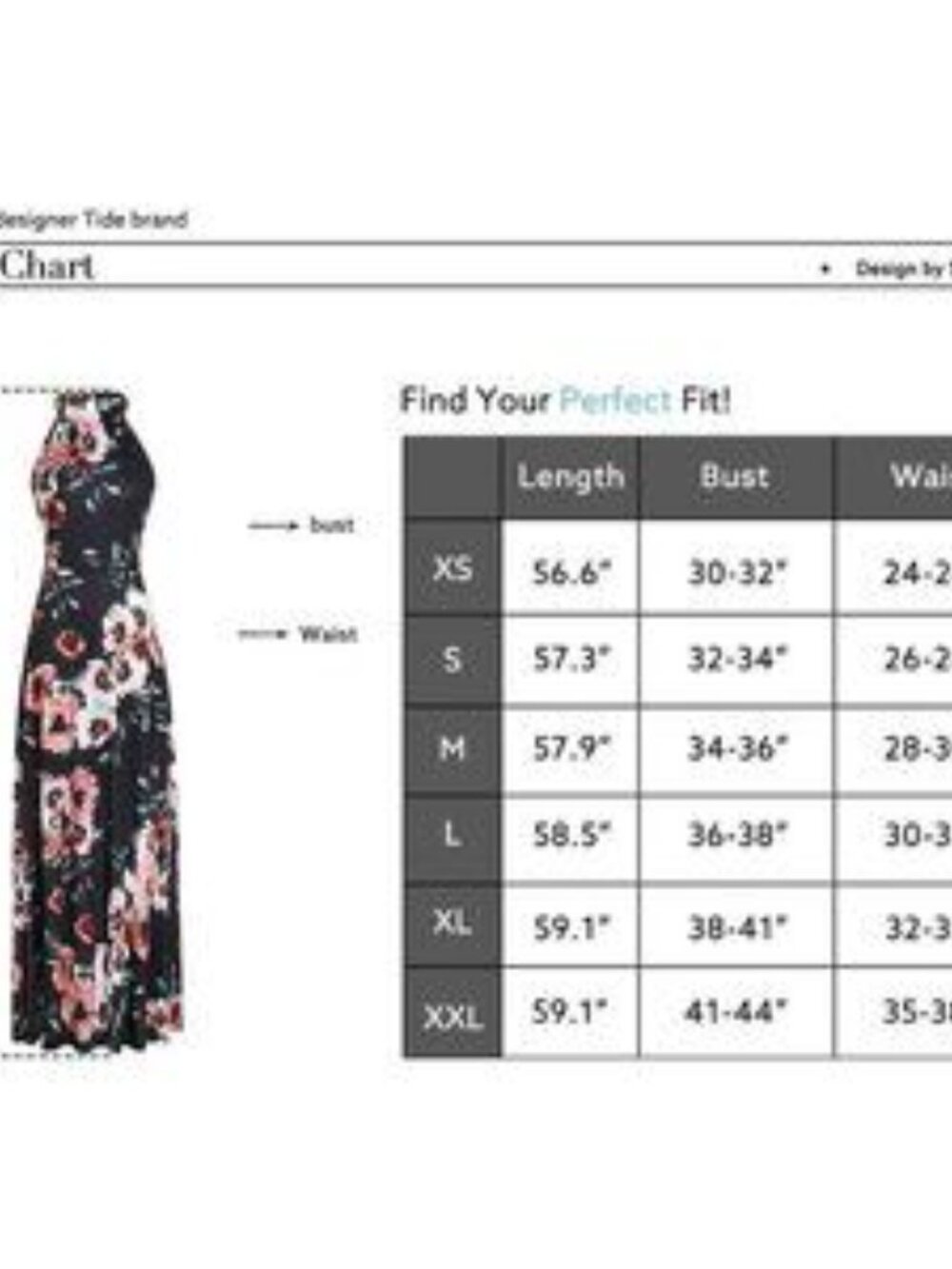 Womens 2024 Summer Maxi Dress Beach Halter Neck Long - Picture 5 of 5